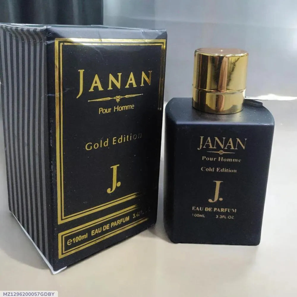 Janan Gold Edition Unisex Perfume 100ml Black Bottle