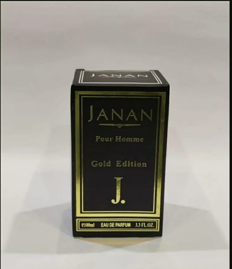 Janan Gold Edition Unisex Perfume 100ml Black Bottle