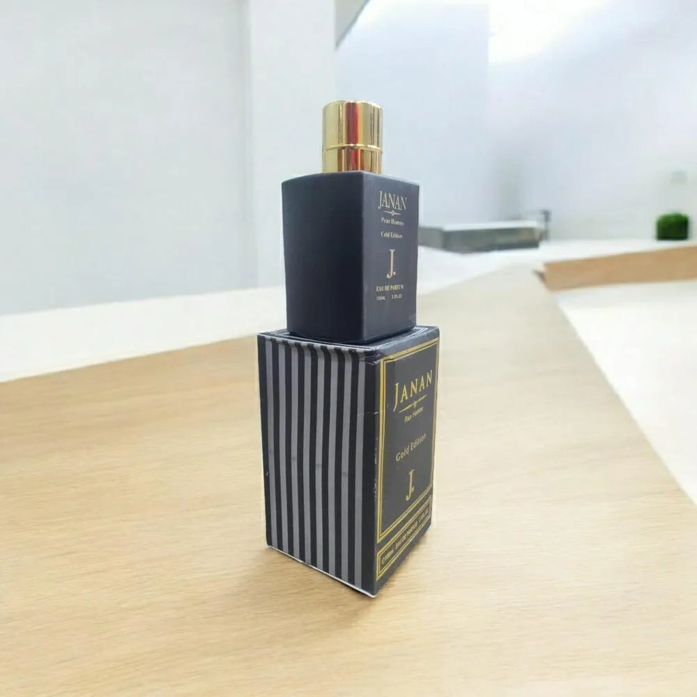 Janan Gold Edition Unisex Perfume 100ml Black Bottle