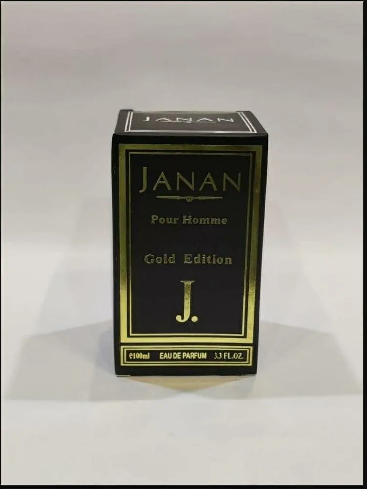 Janan Gold Edition Unisex Perfume 100ml Black Bottle