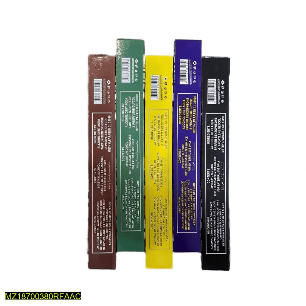 Pocket Perfumes 5 Fragrances She Scent Glass Bottles