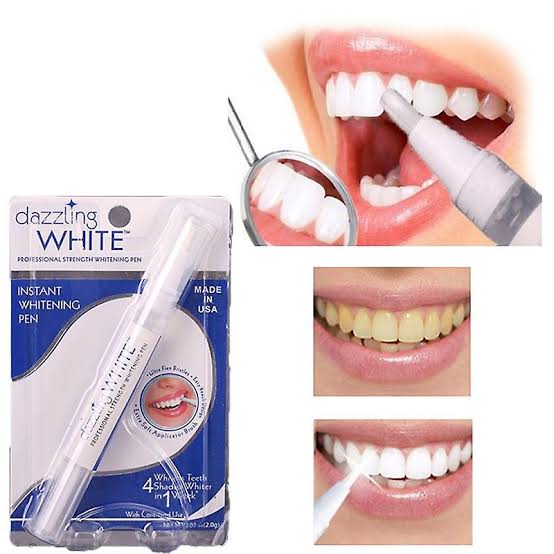 Dazzling White Instant Teeth Whitening Pen | Portable Brightening Gel Brush