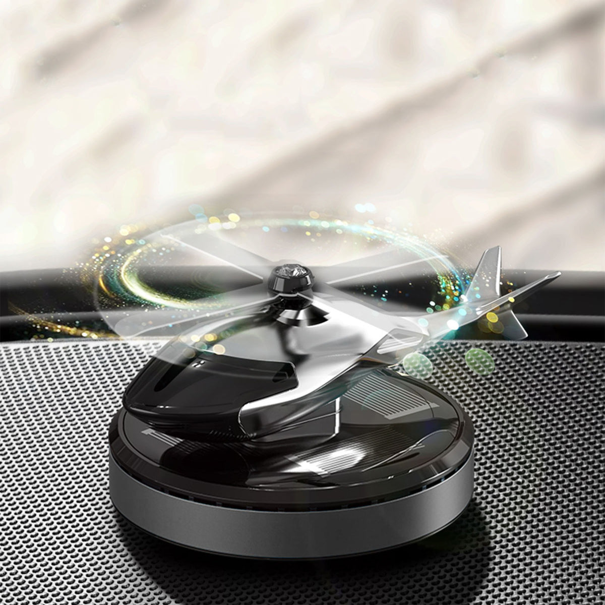 Car Accessories, Solar Car Freshener, Helicopter Diffuser, Car Dashboard Decor, Auto Air Freshener, Car Perfume Pakistan, Feroz Choice, Cash On Delivery