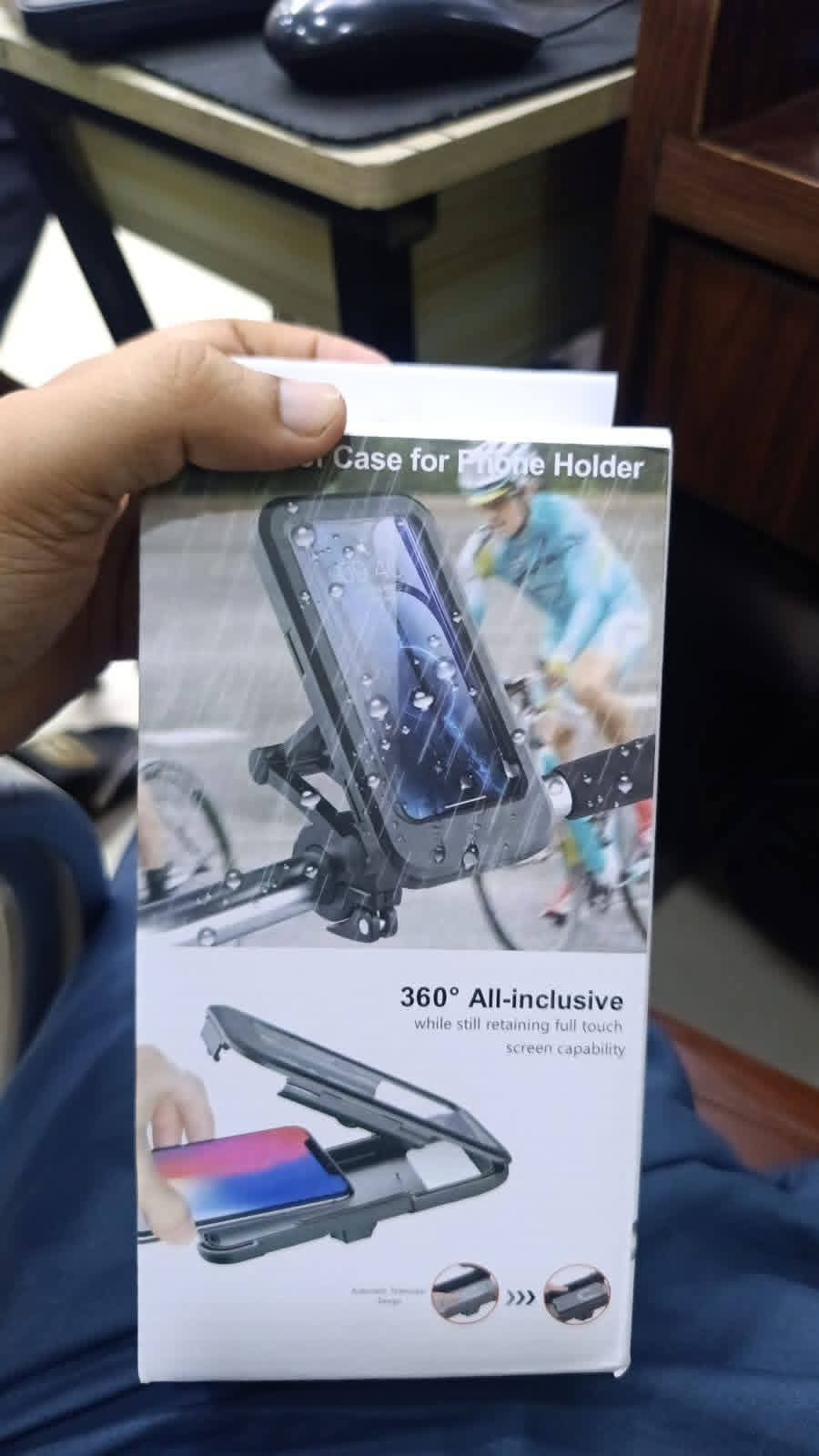 Bike Phone Mount, Motorcycle Phone Holder, Waterproof Phone Mount, Bicycle Accessories, Riding Gear
