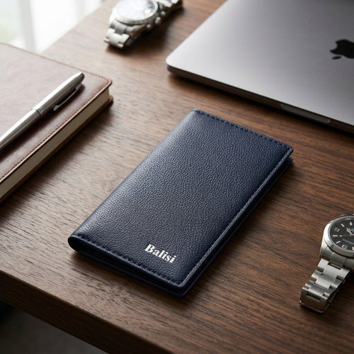 BALISI Slim Bifold Leather Wallet - 7 Card Slots | Feroz Choice