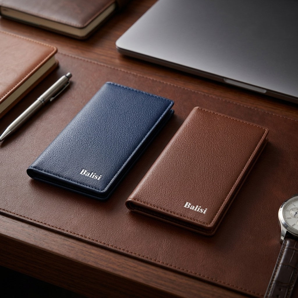 BALISI Slim Bifold Leather Wallet - 7 Card Slots | Feroz Choice