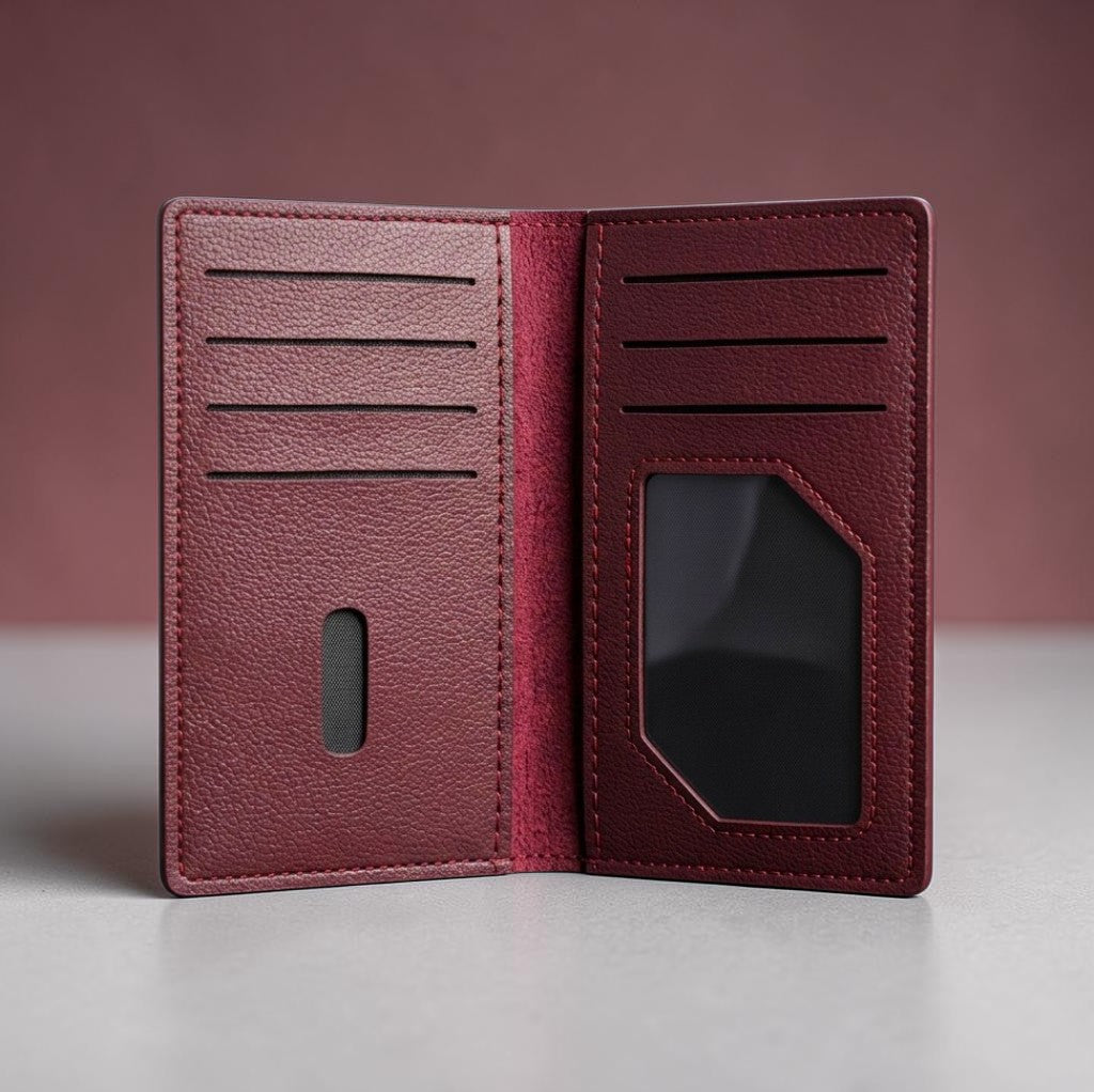 BALISI Slim Bifold Leather Wallet - 7 Card Slots | Feroz Choice