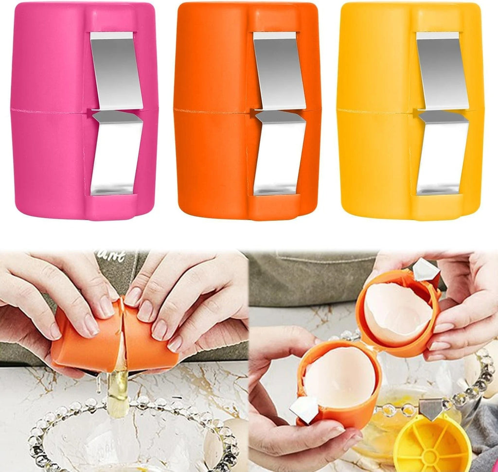 Easy Egg Cracker & Shell Cutter Tool