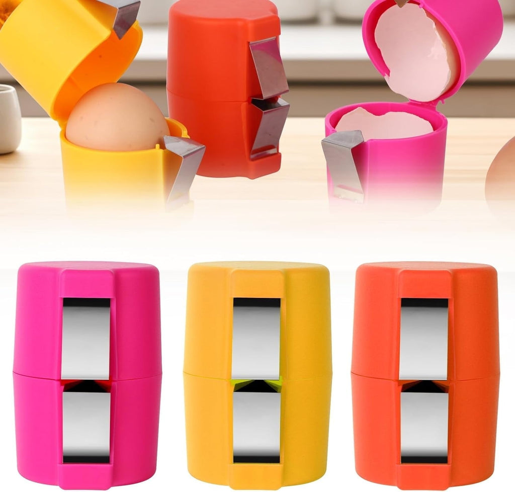 Easy Egg Cracker & Shell Cutter Tool