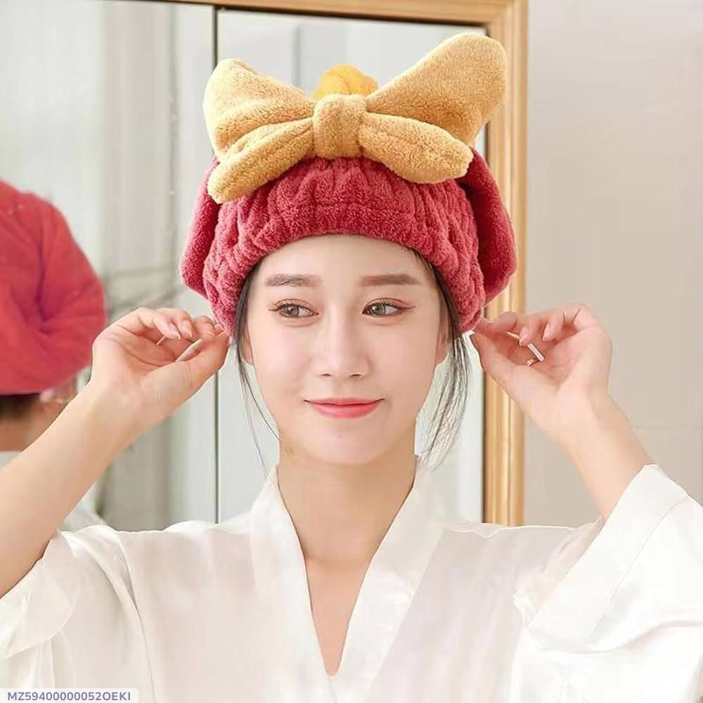 Wool Hair Dryer Cap for Fast Drying & Humid Weather