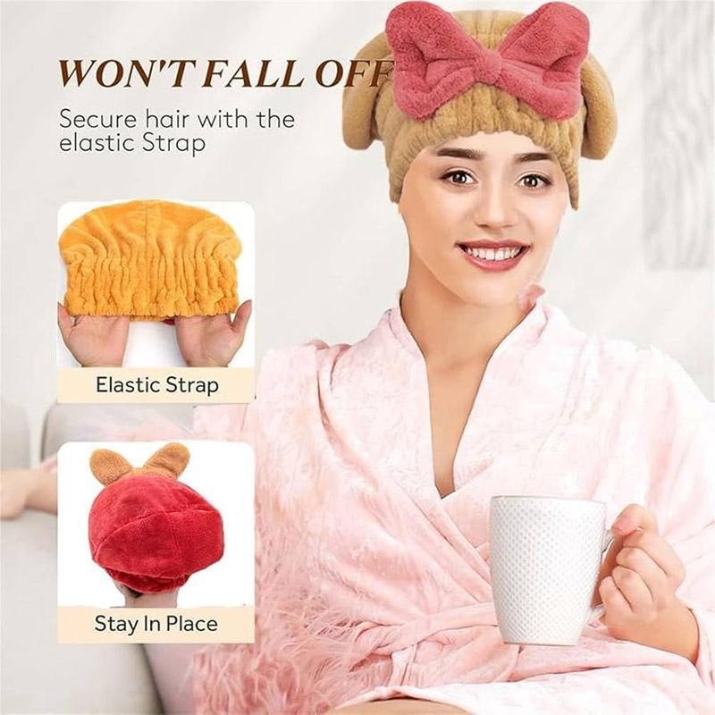 Wool Hair Dryer Cap for Fast Drying & Humid Weather